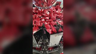 เครื่องบรรจุถุงโรตารีพรีเมดแบบถุงในถุงอัตโนมัติ