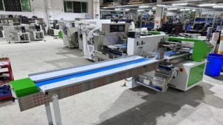 เครื่อง Flow Pack สำหรับเค้กข้าวและเสียบไม้