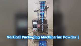 เครื่องบรรจุผงแนวตั้งพร้อมระบบซีลสามด้านและแม่พิมพ์แยกส่วน