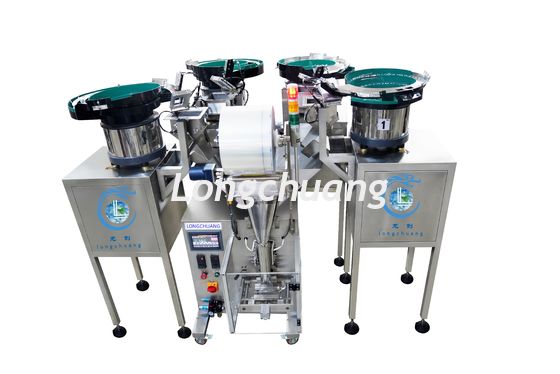 คุณภาพ  Furniture Fasteners Nuts Screw Counting And Packing Machine CE โรงงาน