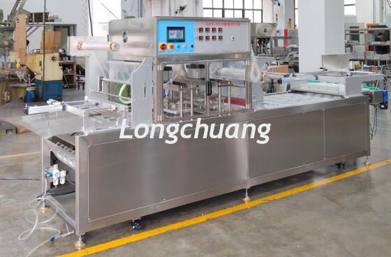 คุณภาพ  LC-QXY-1913 Fully Automatic Vucuum Disc Chain Plate Filling And Sealing Machine โรงงาน